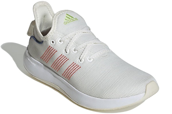 (Women) adidas Cloudfoam Pure 'Off White Bright Red' IG7385 Lookbook (Women) adidas Cloudfoam Pure 'Off White Bright Red' IG7385