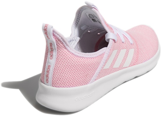 adidas Cloudfoam Pure 減震防滑耐磨 低筒跑步鞋 女款 粉白色 Shop adidas Cloudfoam Pure 減震防滑耐磨 低筒跑步鞋 女款 粉白色