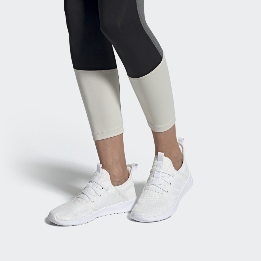 Sizing (W) 아디다스 클라우드폼 퓨어 '화이트 라이트 그라니트' (Adidas Cloudfoam Pure '화이트 라이트 그라니트') FW7598
