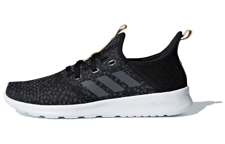 (Women) adidas Cloudfoam Pure Shoes Black/White F34677