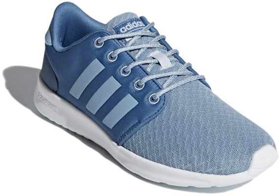(Women) adidas Cloudfoam Qt Racer 'Blue White' DB0276 Lookbook (Women) adidas Cloudfoam Qt Racer 'Blue White' DB0276