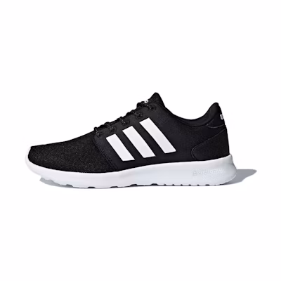 (W) adidas Cloudfoam QT Racer 'Core Black White'