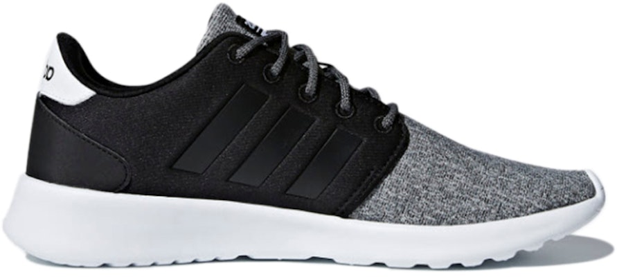 (Women) adidas Cloudfoam Qt Racer 'Graphite Black' B43764 Order (Women) adidas Cloudfoam Qt Racer 'Graphite Black' B43764
