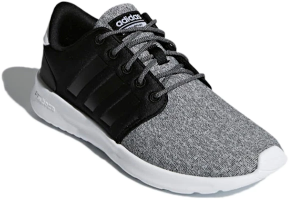 (W) adidas Cloudfoam Qt Racer 'Graphite Hitam' B43764 Lookbook (W) adidas Cloudfoam Qt Racer 'Graphite Hitam' B43764