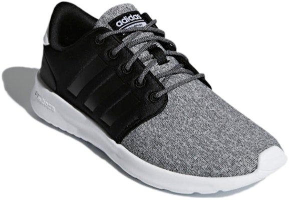 (Women) adidas Cloudfoam Qt Racer 'Graphite Black' B43764 Lookbook (Women) adidas Cloudfoam Qt Racer 'Graphite Black' B43764