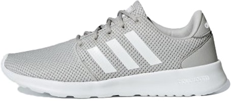 (Women) adidas Cloudfoam QT Racer 'Gray White' F34789 (Women) adidas Cloudfoam QT Racer 'Gray White' F34789