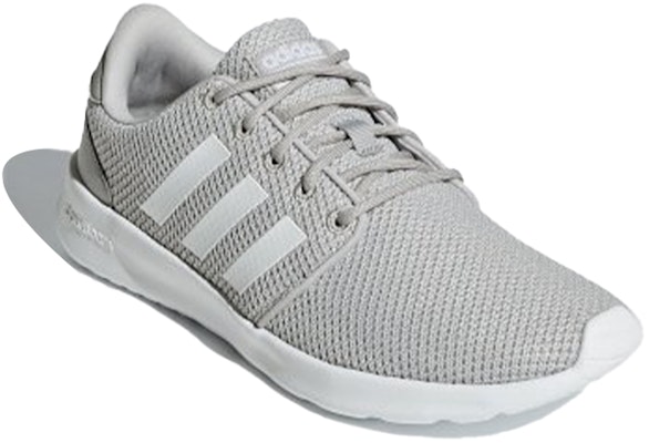 (Women) adidas Cloudfoam QT Racer 'Gray White' F34789 Lookbook (Women) adidas Cloudfoam QT Racer 'Gray White' F34789