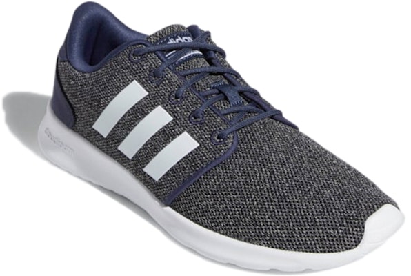 (Women) adidas Cloudfoam Qt Racer 'Gray Blue' B37409 Lookbook (Women) adidas Cloudfoam Qt Racer 'Gray Blue' B37409