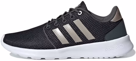 (Women) Adidas Cloudfoam Qt Racer Shoes 'Black Brown Metallic' F34785 (Women) Adidas Cloudfoam Qt Racer Shoes 'Black Brown Metallic' F34785
