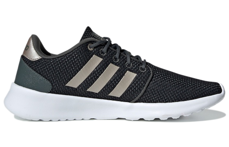 Order (W) Sepatu Adidas Cloudfoam Qt Racer 'Hitam Coklat Metalik' F34785