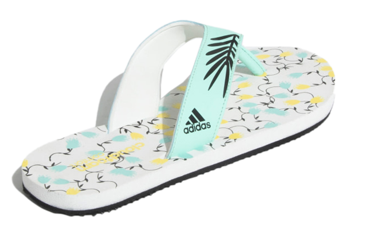 (W) adidas Cloudfoam Slide 'Fresh Green' 圖 4