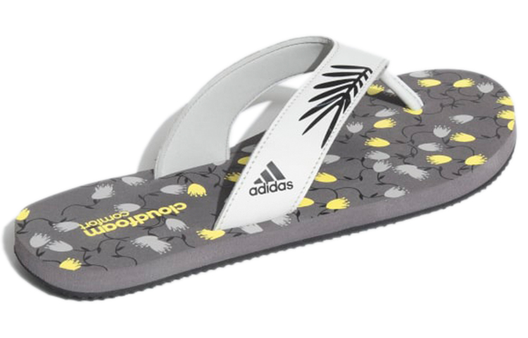 (W) adidas Cloudfoam Slide 'White Grey' 圖 4