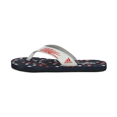(W) adidas Cloudfoam Slipper 'Grey Red'