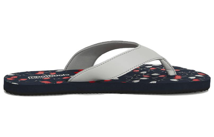 (W) adidas Cloudfoam Slipper 'Grey Red' 圖 2