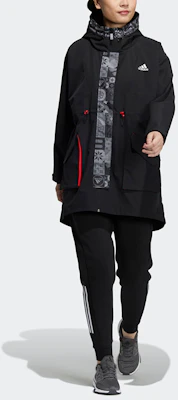 (Women) adidas CNY Long Jacket Year of the Tiger Mid-Length Hooded Coat Black HC2792 Shop (Women) adidas CNY Long Jacket Year of the Tiger Mid-Length Hooded Coat Black HC2792