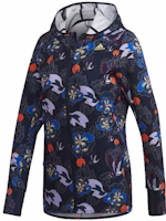 (Women) adidas CNY Own The Run Floral Soft Shell Hoodie Jacket Multicolor GE5831 (Women) adidas CNY Own The Run Floral Soft Shell Hoodie Jacket Multicolor GE5831