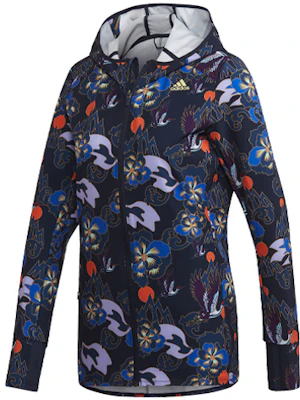(Women) adidas CNY Own The Run Floral Soft Shell Hoodie Jacket Multicolor GE5831 Buy (Women) adidas CNY Own The Run Floral Soft Shell Hoodie Jacket Multicolor GE5831