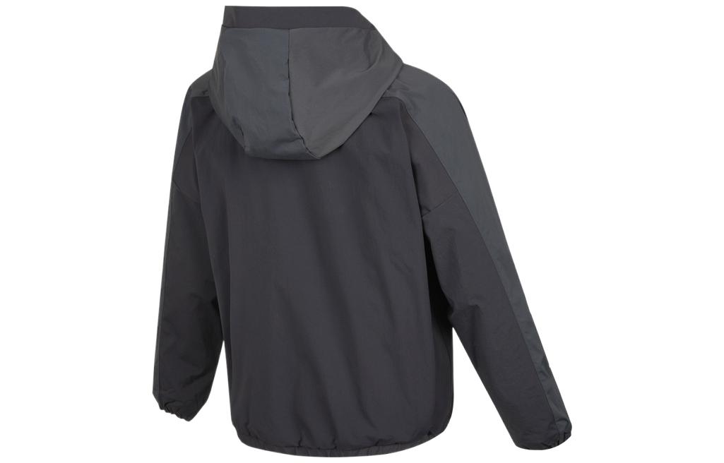 (Women) adidas CNY Reversible Sports Hooded Jacket Black HC2801 圖 3