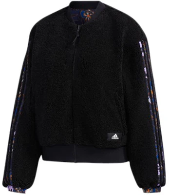 (W) adidas CNY W Mic Bomber Reversible Jacket Corak Bunga GG0770 Lookbook (W) adidas CNY W Mic Bomber Reversible Jacket Corak Bunga GG0770