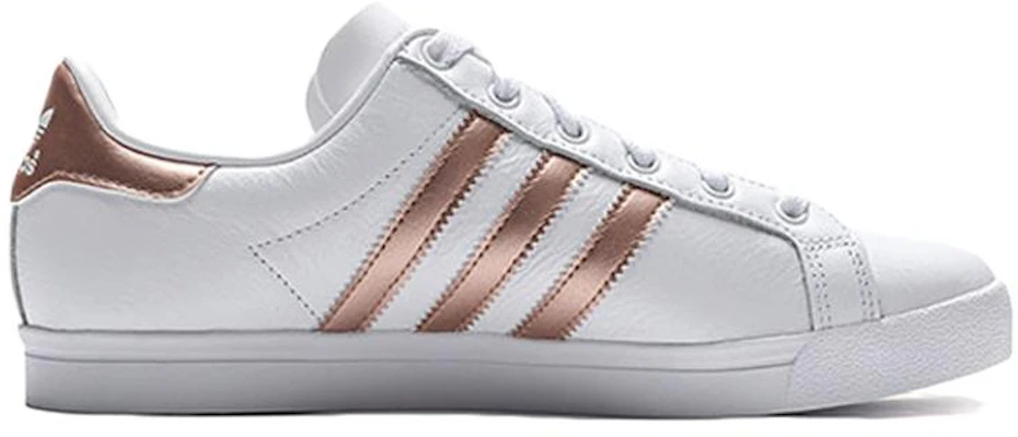 adidas originals Coast Star 低筒 板鞋 女款 白銅 Order adidas originals Coast Star 低筒 板鞋 女款 白銅