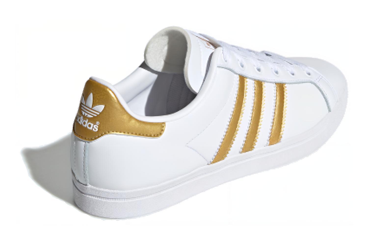 Lookbook (W) adidas Coast Star 'Blanco Oro Metálico' EE6200
