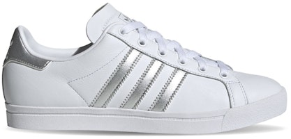 (Women) adidas Coast Star 'White Silver Metallic' EE6521 (Women) adidas Coast Star 'White Silver Metallic' EE6521