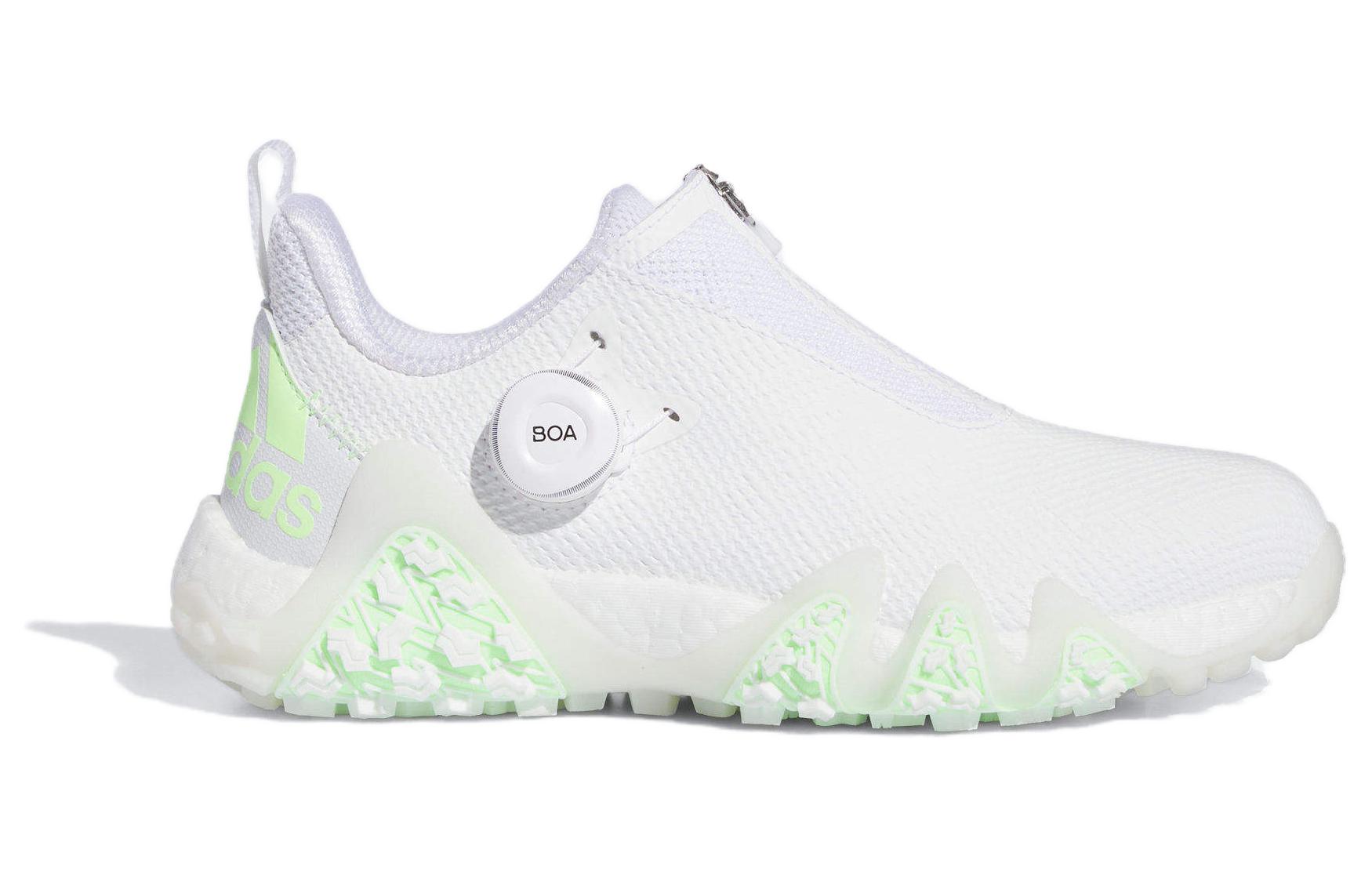 Order (W) 阿迪达斯 Codechaos 22 BOA 无钉高尔夫鞋 '白绿' IE8310