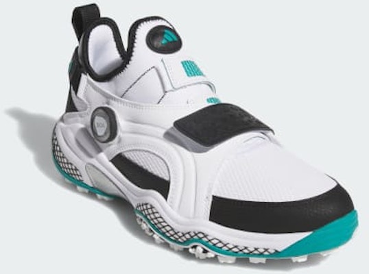 (Women) Adidas CodeChaos 25 Mid-Cut BOA Spikeless Golf Shoes Cloud White/Core Black/Pure Teal JP5187 Shop (Women) Adidas CodeChaos 25 Mid-Cut BOA Spikeless Golf Shoes Cloud White/Core Black/Pure Teal JP5187