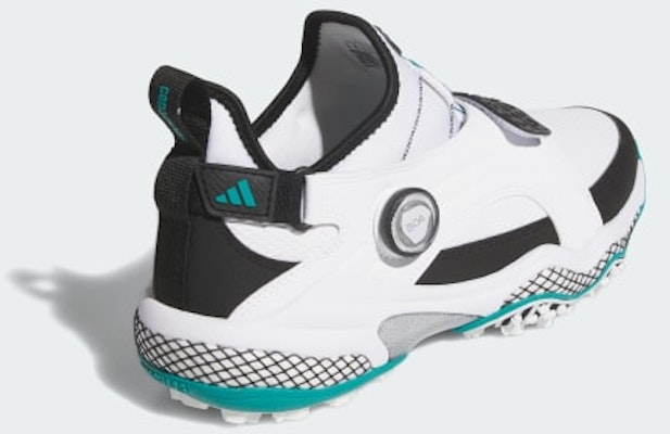 (Women) Adidas CodeChaos 25 Mid-Cut BOA Spikeless Golf Shoes Cloud White/Core Black/Pure Teal JP5187 Purchase (Women) Adidas CodeChaos 25 Mid-Cut BOA Spikeless Golf Shoes Cloud White/Core Black/Pure Teal JP5187