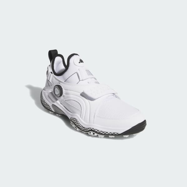Purchase (W) Adidas CodeChaos 25 Mid BOA Zapatos Golf Sin Tacos Blanco/Negro JP5185