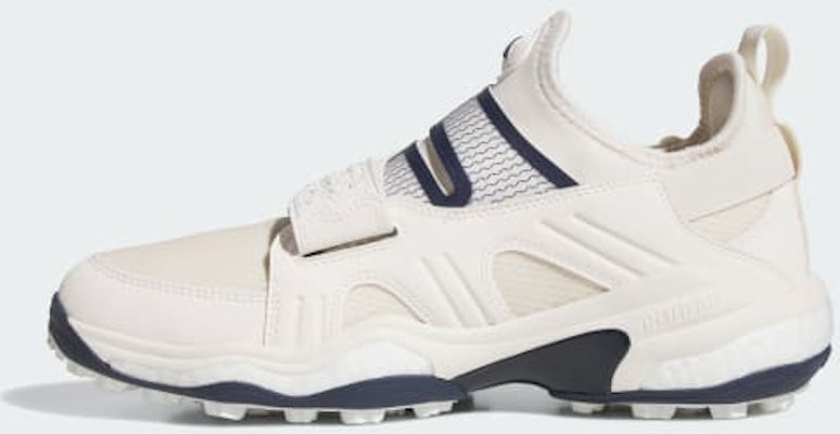 (Women) Adidas CODECHAOS 25 Mid-Cut BOA Spikeless Golf Shoes Chalk White/Collegiate Navy/Chalk White JQ7718 Details for (Women) Adidas CODECHAOS 25 Mid-Cut BOA Spikeless Golf Shoes Chalk White/Collegiate Navy/Chalk White JQ7718