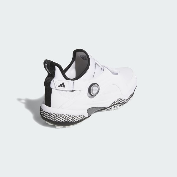 Details for (W) Adidas CodeChaos 25 Mid BOA Zapatos Golf Sin Tacos Blanco/Negro JP5185