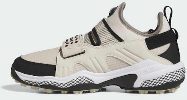 (Women) Adidas CODECHAOS 25 Mid-Cut BOA Spikeless Golf Shoes Alumina/Core Black/Putty Beige JR8239 Details for (Women) Adidas CODECHAOS 25 Mid-Cut BOA Spikeless Golf Shoes Alumina/Core Black/Putty Beige JR8239