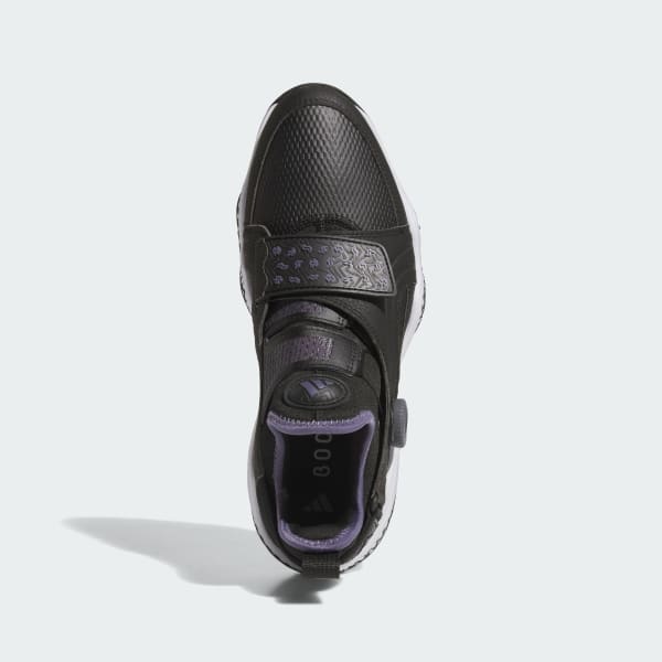 Order Adidas CodeChaos 25 Mid BOA Spikeless Golf Core Hitam/Violet/Iron Metalik JP5186