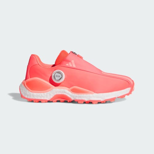 (Women) adidas CodeChaos 27 BOA Spikeless Golf Shoes Solar Turbo/Frozen Turbo/Cloud White KK0662