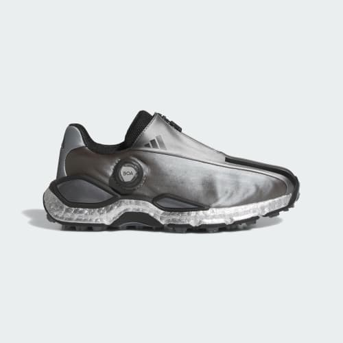 (Women) adidas CodeChaos 27 BOA Spikeless Golf Shoes Iron Metallic/Core Black/Silver Metallic LA3991