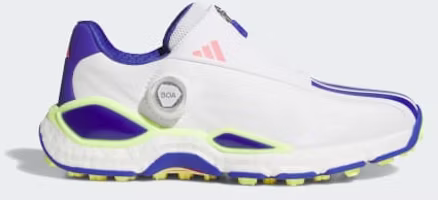(Women) adidas CodeChaos 27 BOA Spikeless Golf Shoes Cloud White/Dual Indigo/Frozen Lemon KI5753 (Women) adidas CodeChaos 27 BOA Spikeless Golf Shoes Cloud White/Dual Indigo/Frozen Lemon KI5753