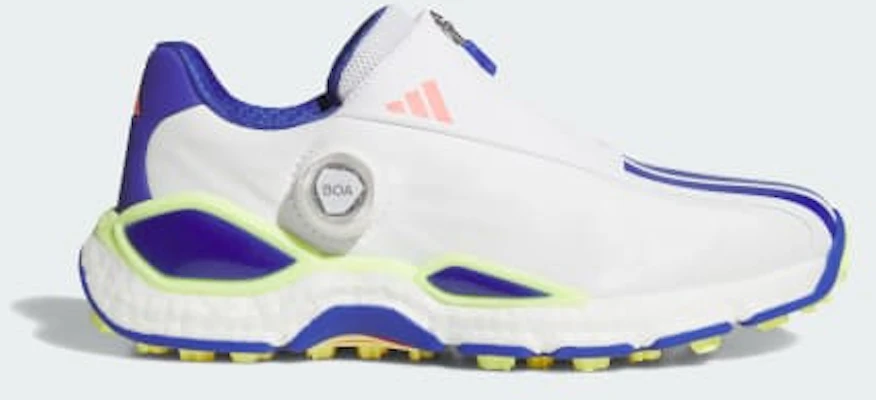 (W) adidas CodeChaos 27 BOA Scarpe Golf Spikeless Bianco/Indaco/Limone Ghiacciato KI5753 Buy (W) adidas CodeChaos 27 BOA Scarpe Golf Spikeless Bianco/Indaco/Limone Ghiacciato KI5753