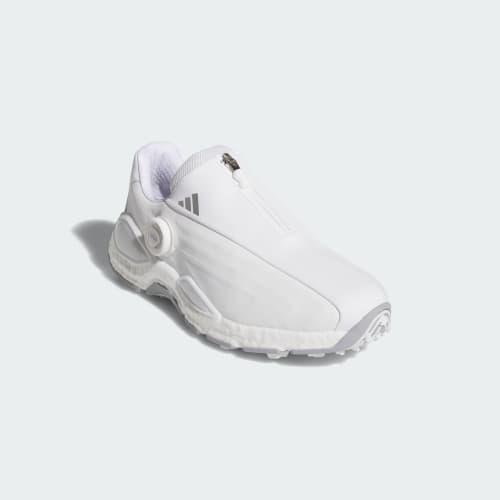 Shop (Women) adidas Codechaos 27 Boa Spikeless Golf Shoes Cloud White/Silver Metallic/Halo Silver KI1390