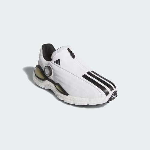 Shop (Women) adidas CodeChaos 27 BOA Spikeless Golf Shoes Cloud White/Core Black/Gold Metallic KI5752