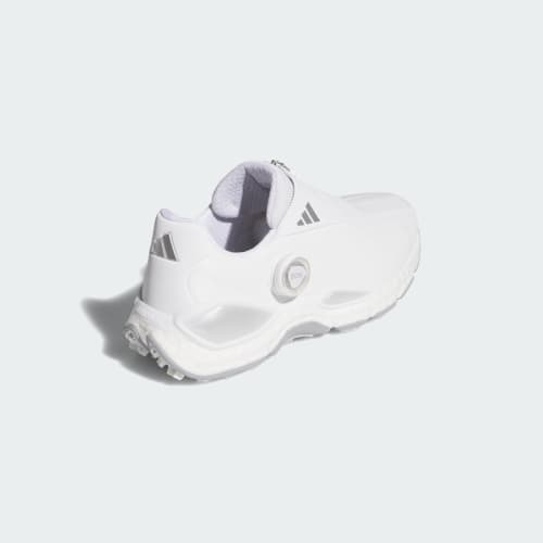 Purchase (Women) adidas Codechaos 27 Boa Spikeless Golf Shoes Cloud White/Silver Metallic/Halo Silver KI1390