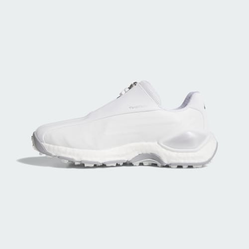 Details for (Women) adidas Codechaos 27 Boa Spikeless Golf Shoes Cloud White/Silver Metallic/Halo Silver KI1390