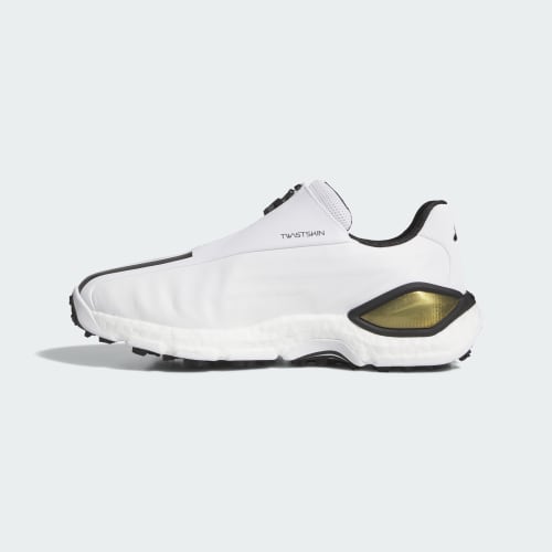 Details for (Women) adidas CodeChaos 27 BOA Spikeless Golf Shoes Cloud White/Core Black/Gold Metallic KI5752
