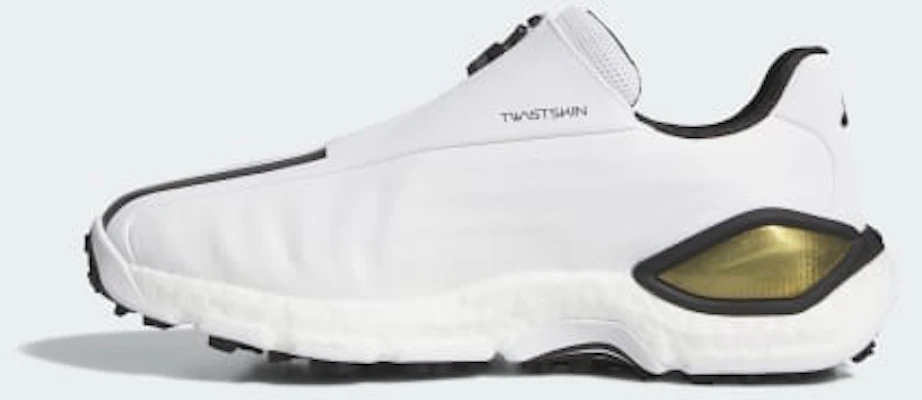(Women) adidas CodeChaos 27 BOA Spikeless Golf Shoes Cloud White/Core Black/Gold Metallic KI5752 Details for (Women) adidas CodeChaos 27 BOA Spikeless Golf Shoes Cloud White/Core Black/Gold Metallic KI5752