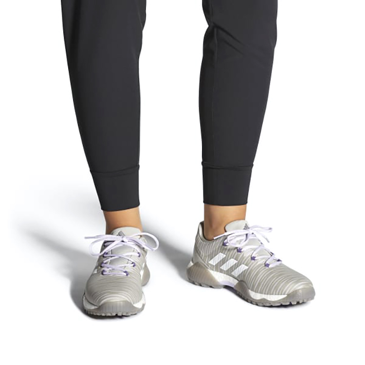(W) adidas Codechaos 'Gray White Purple' 圖 7