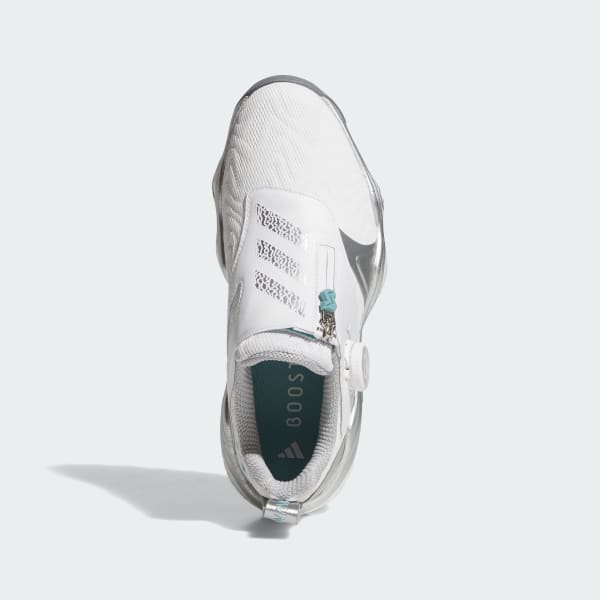 Order (W) Adidas CodeChaos BOA 25 Zapatillas de Golf Sin Tacos Blanco/Plata/Menta JQ7753