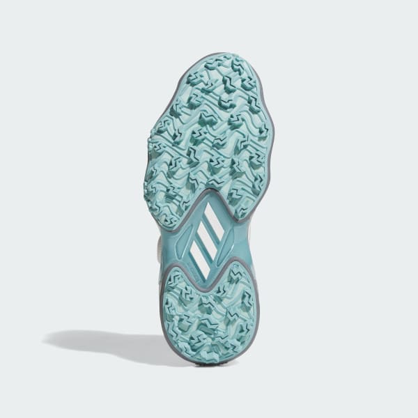 Lookbook (W) Adidas CodeChaos BOA 25 Zapatillas de Golf Sin Tacos Blanco/Plata/Menta JQ7753