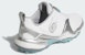 (Women) Adidas CodeChaos BOA 25 Spikeless Golf Shoes Cloud White/Silver Metallic/Mint Ton JQ7753