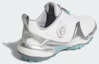 Purchase (Women) Adidas CodeChaos BOA 25 Spikeless Golf Shoes Cloud White/Silver Metallic/Mint Ton JQ7753