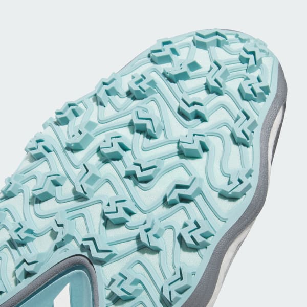 Cheap (W) Adidas CodeChaos BOA 25 Zapatillas de Golf Sin Tacos Blanco/Plata/Menta JQ7753